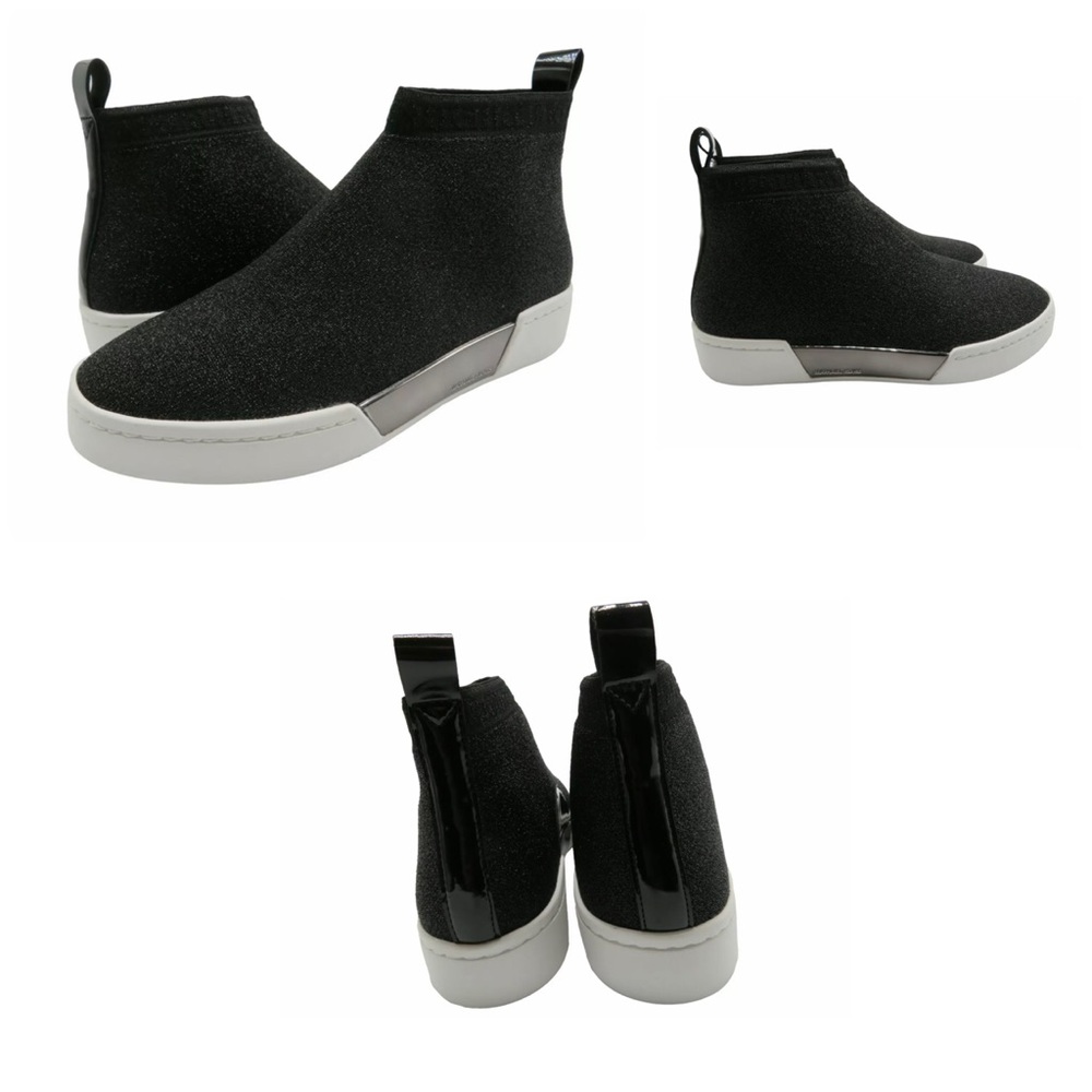 MICHAEL KORS GROVER Slip-On Sneakers Metallic size: 9